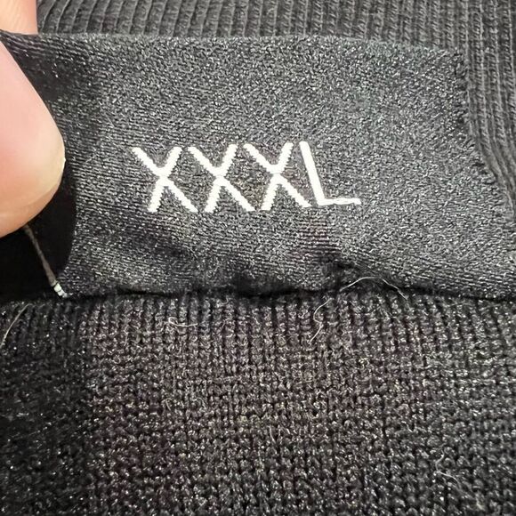 ZYIA Active Flying V Black Cheetah Fleece Jacket Full Zip Womens XXXL 3XL - Picture 4 of 5